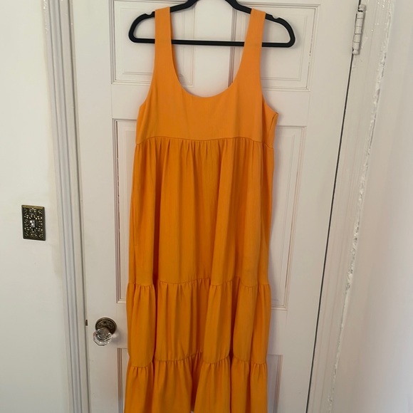 Free People Golden Yellow Maxi Dress - Picture 1 of 4